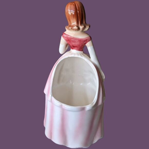 Vintage 1960s Inarco Japan Prom Date Porcelain Planter - Picture 5 of 6